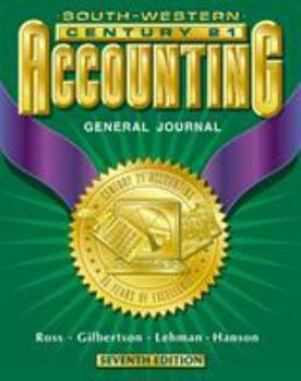 Hardcover Century 21 Accounting: General Journal Book