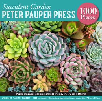Misc. Succulent Garden 1,000 Piece Jigsaw Puzzle Book