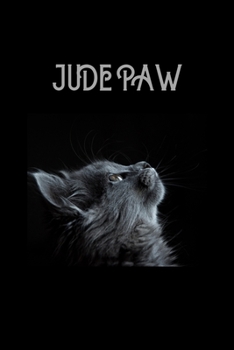 Jude Paw: Personalized Name Journal Notebook for Cat and Unicorn Lovers - (Wide Ruled Notebook, 100 Pages, 6x9 inches)