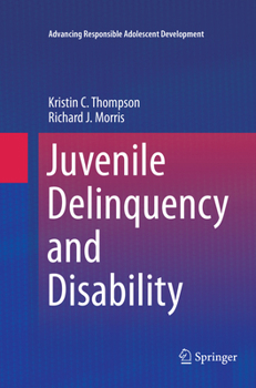 Paperback Juvenile Delinquency and Disability Book