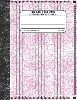 Graph Paper Composition Notebook: Math and Science Lover Graph Paper Cover Watercolor (Quad Ruled 4 squares per inch, 100 pages) Birthday Gifts For Math Lover Teacher,Student Notebook