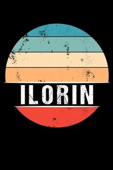 Paperback Ilorin: 100 Seiten 6 'x 9' Travel Journal Notizbuch [German] Book