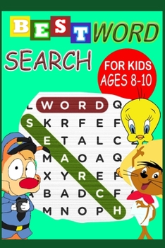 Best word search for kids ages 8-10: Word finder book for children literacy improvement , puzzles to learn