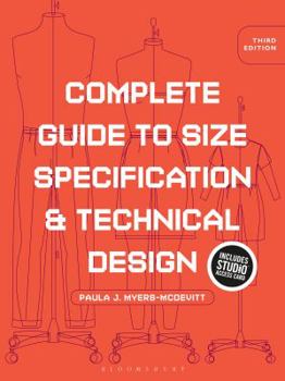 Paperback Complete Guide to Size Specification and Technical Design: Bundle Book + Studio Access Card Book