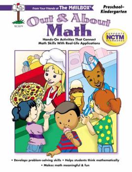 Paperback Out & About Math: Hands-On Activities That Connect Math Skills With Real-Life Applications Book