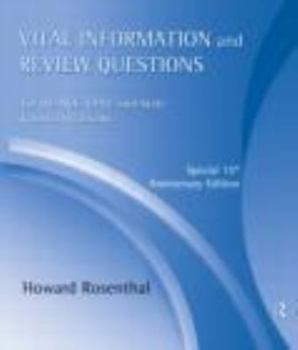 Audio CD Vital Information and Review Questions for the Nce, Cpce, and State Counseling Exams: Special 15th Anniversary Edition Book