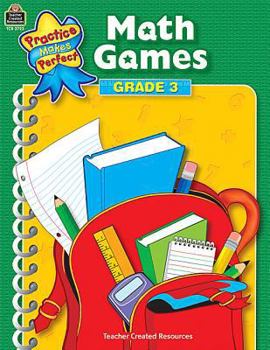 Paperback Math Games Grade 3 Book