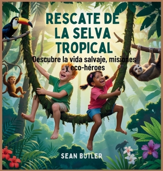 Hardcover Rescate De La Selva Tropical: Descubre La Vida Salvaje, Misiones Y Eco-Héroes [Spanish] Book