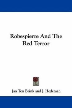 Paperback Robespierre and the Red Terror Book