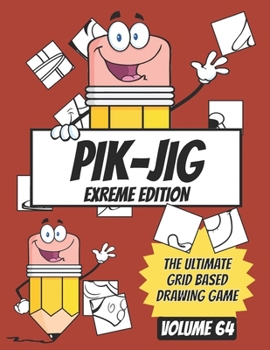 Paperback PIK-JIG Adventures: Unveiling Creativity One Grid at a Time: Explore the Exciting World of Grid-Based Drawing Book