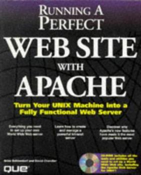 Paperback Running a Perfect Web Site with Apache Book