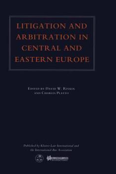 Hardcover Litigation & Arbitration In Central & Eastern Europe Book