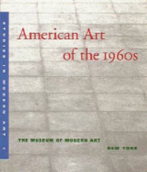 American Art of the 1960s: Studies in Modern Art, Vol. 1