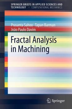 Paperback Fractal Analysis in Machining Book