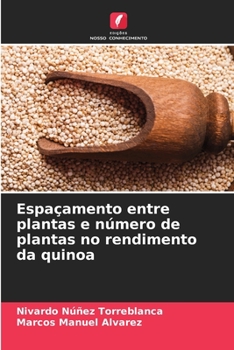 Paperback Espaçamento entre plantas e número de plantas no rendimento da quinoa [Portuguese] Book