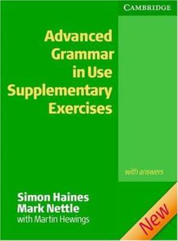 Paperback Advanced Grammar in Use Supplementary Exercises with Answers Book
