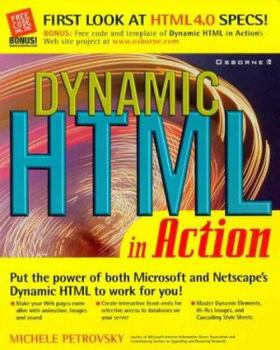 Paperback Dynamic HTML in Action Book