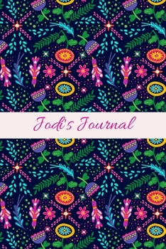 Paperback Jodi's Journal: Cute Personalized Name College-Ruled Notebook for Girls & Women - Blank Lined Gift Journal/Diary for Writing & Note Ta Book