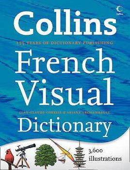 Paperback Collins French Visual Dictionary Book