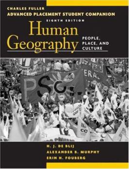 Paperback Human Geography: People, Place, and Culture: Advanced Placement Student Companion Book