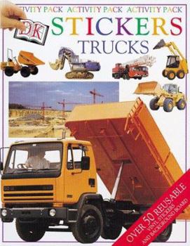Paperback Stickers Trucks: Activity Pack Book