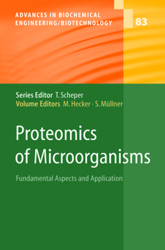 Paperback Proteomics of Microorganisms: Fundamental Aspects and Application Book