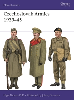 Paperback Czechoslovak Armies 1939-45 Book