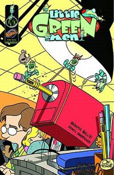 Paperback Little Green Men: Small Package, Big Fun! GN Book