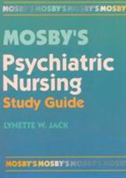 Paperback Mosby's Psychiatric Nursing Study Guide Book