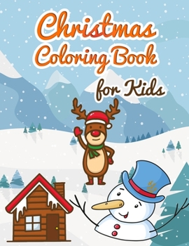 Paperback Christmas Coloring Book for Kids: 50 Christmas Coloring Pages for Kids Book