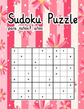 Paperback Sudoku Puzzle para niños 7 años: adaptado a los niños más pequeños De Fácil a medio [Spanish] Book