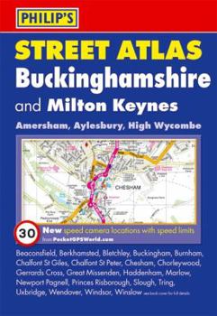 Paperback Philip's Street Atlas Buckinghamshire Book
