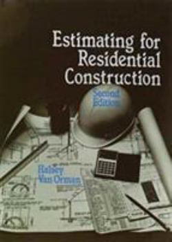 Paperback Estimating for Residentiat Construction Book