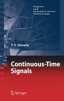 Paperback Continuous-Time Signals Book