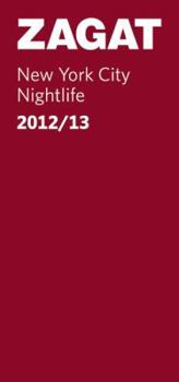 Paperback 2012/13 New York City Nightlife (Zagat) Book