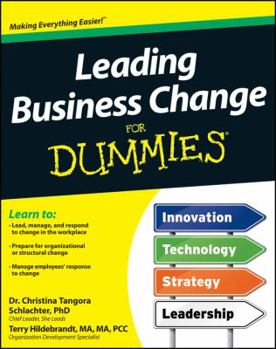 Paperback Leading Business Change For Dummies Book