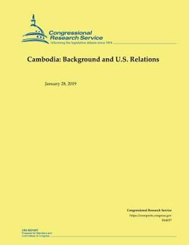 Paperback Cambodia: Background and U.S. Relations Book