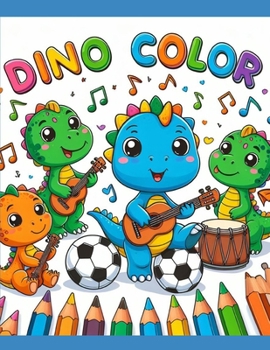 Paperback Dino-Color [Spanish] Book