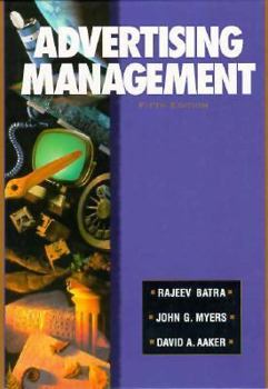 Hardcover Advertising Management Book
