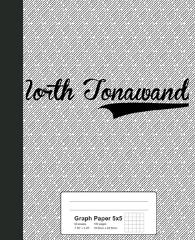 Paperback Graph Paper 5x5: NORTH TONAWANDA Notebook Book