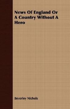 Paperback News Of England Or A Country Without A Hero Book