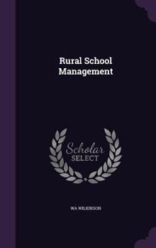 Hardcover Rural School Management Book