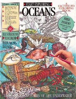 Paperback Oceans Coloring Book