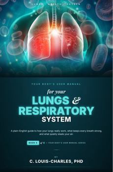 Hardcover Your Body's User Manual for Your Lungs & Respiratory System: A Plain English Guide to how your Lungs really work, what keeps every breath strong, and what quietly steals your Air Book