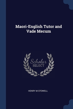 Paperback Maori-English Tutor and Vade Mecum Book