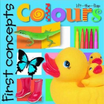Hardcover Colours (First concepts) Book