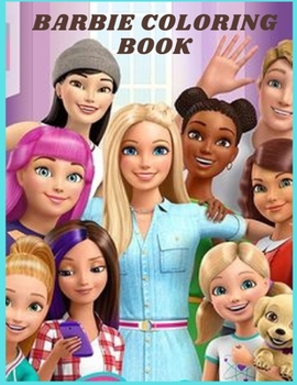 Paperback Barbie Coloring Book: Barbie Coloring Book: Creative Adult and Kid Coloring Books Book