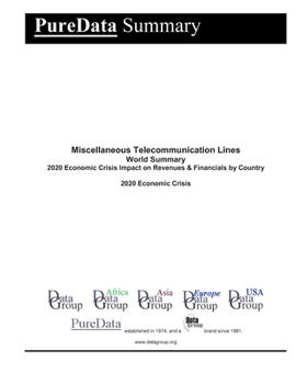 Miscellaneous Telecommunication Lines World Summary: 2020 Economic Crisis Impact on Revenues & Financials by Country (PureData World Summary)