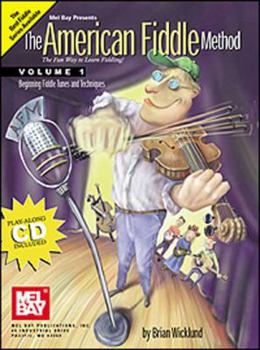 Paperback American Fiddle Method Volume 1 Book/CD Set Book
