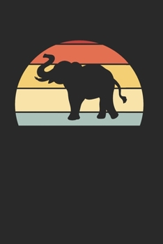 Elefant Notizbuch: Elefant Notizbuch für Liebhaber / Notizheft / Notizblock A5 (6x9in) Dotted Notebook / Punkteraster / 120 gepunktete Seiten (German Edition)